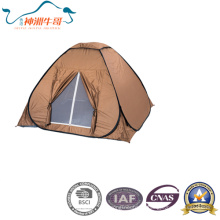170t Polyester with Silver Coating Pop up Camping Tent